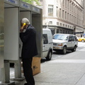 People Using NYC Payphones