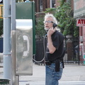 People Using NYC Payphones
