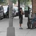 People Using NYC Payphones