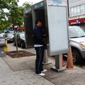 People Using NYC Payphones