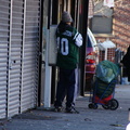 People Using NYC Payphones