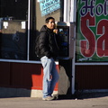 People Using NYC Payphones