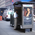Talking on the Titan. West 58th Street near 6th Avenue