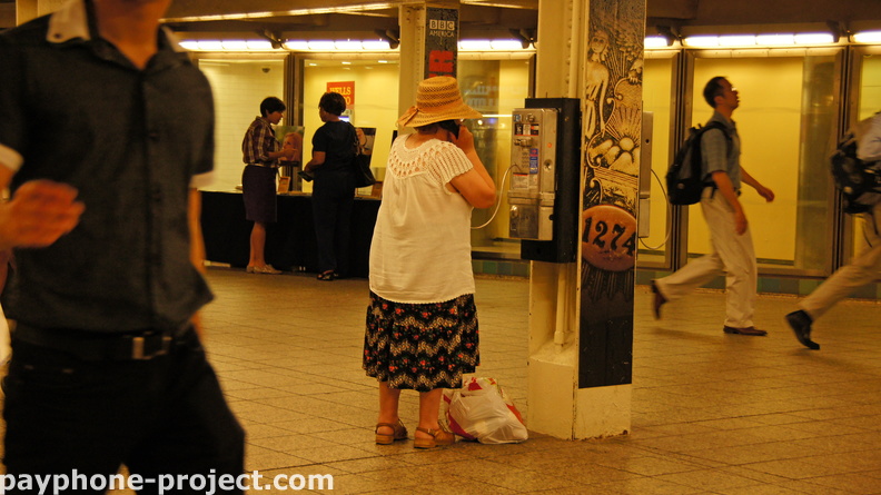Times Square Subway Station. Summer, 2012.