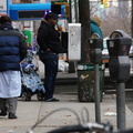 People Using New York City Payphones
