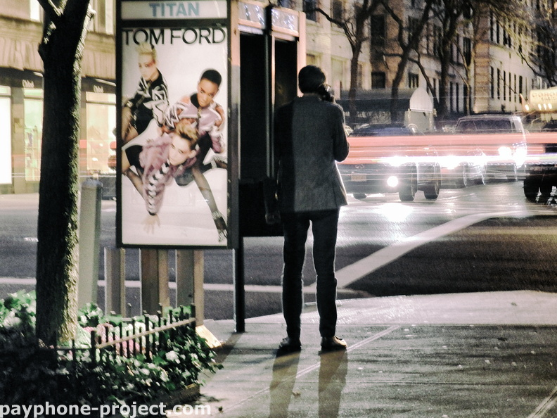 Upper East Side Payphone Customer