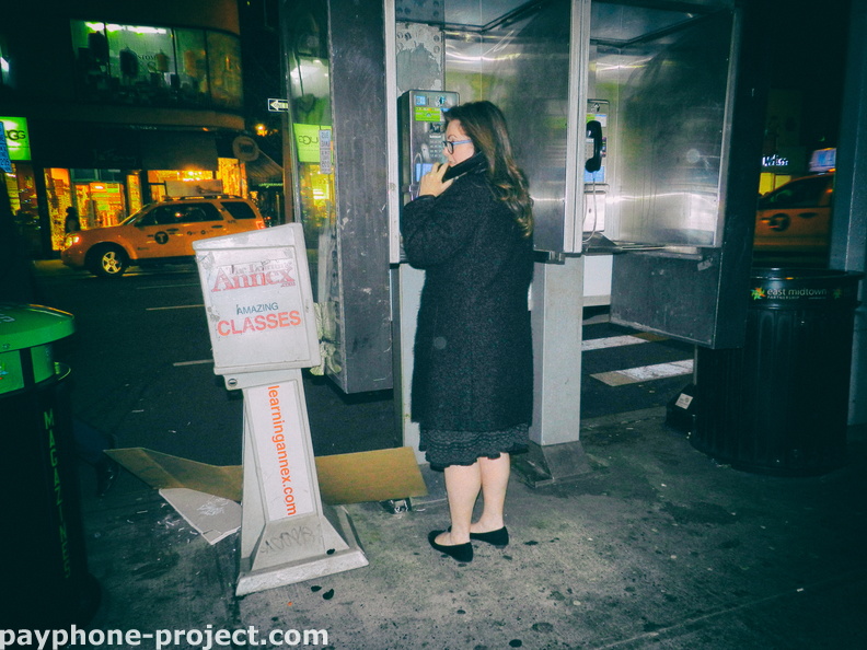Upper East Side Payphone Customer