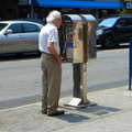 People Using New York City Payphones.