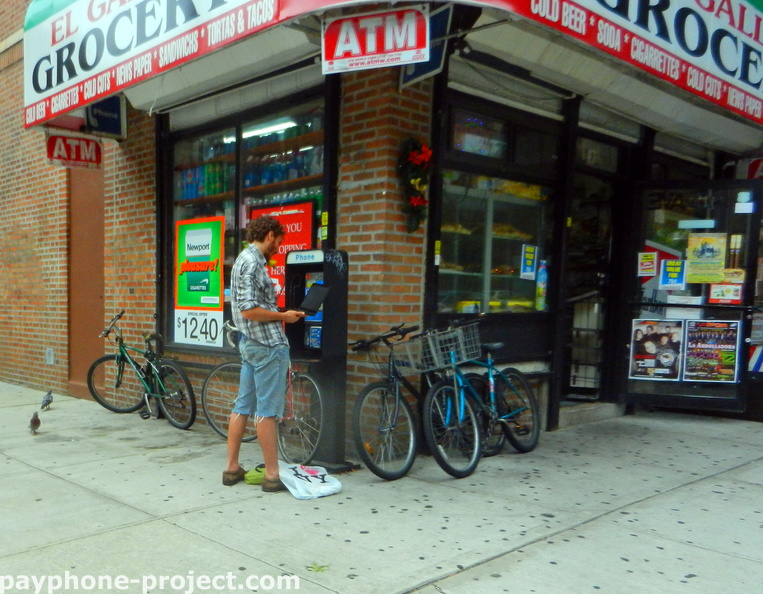Hipsters with laptops still use payphones.