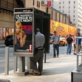 Midtown, near the Ed Sullivan Theater where the David Letterman show is produced.