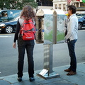 Rare double sighting. Central Park South.