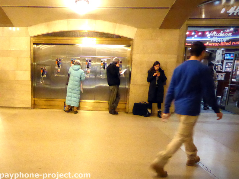 Grand Central Payphones.