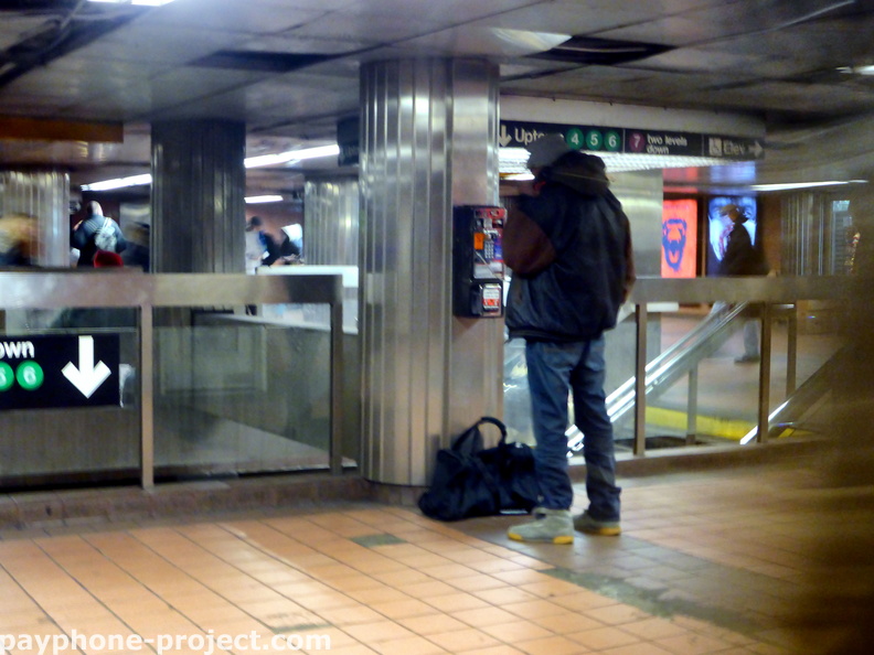Grand Central Subway Station. January, 2015.