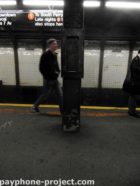 Abandoned Subway Pay Station. 14th Street.