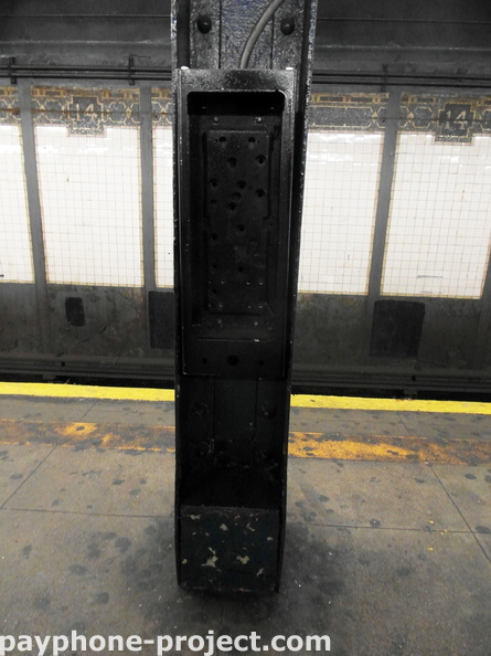 Abandoned Subway Pay Station. 14th Street.