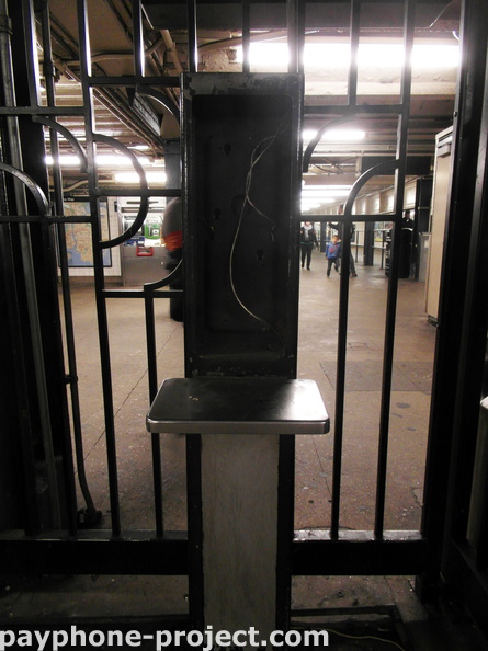 Abandoned Subway Pay Station. 14th Street.