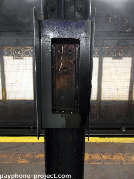 Abandoned Subway Pay Station. 14th Street.