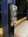 23rd Street N/R Subway Station. Abandoned PTS payphone.