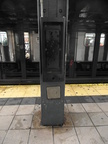 Abandoned Payphone Carcass. 86th Street Subway Station.
