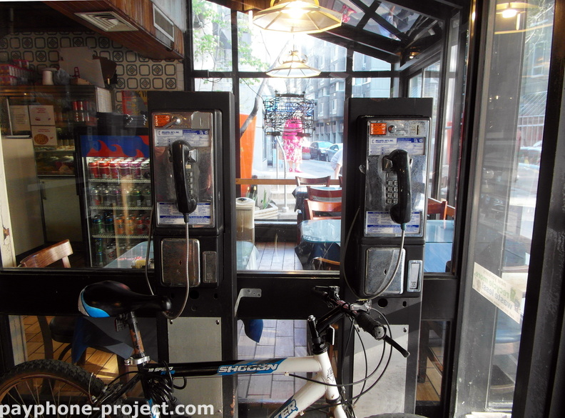 Abandoned Reliatel Payphones, Roosevelt Island