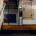 Nassau Ave. Subway, Greenpoint. Abandoned Payphone Carcass.
