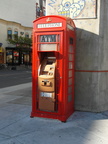 British Red Phone Box Converted to an ATM. Greenpoint, Brooklyn. May, 2013.