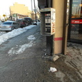 Abandoned Payphone. Astoria Boulevard at 21st Street