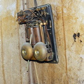 Dust settled on top of these bells suggests they have not rung for a long, long time. (2552 visits) Dust settled on top of these bells suggests they have not rung for a long, long time.