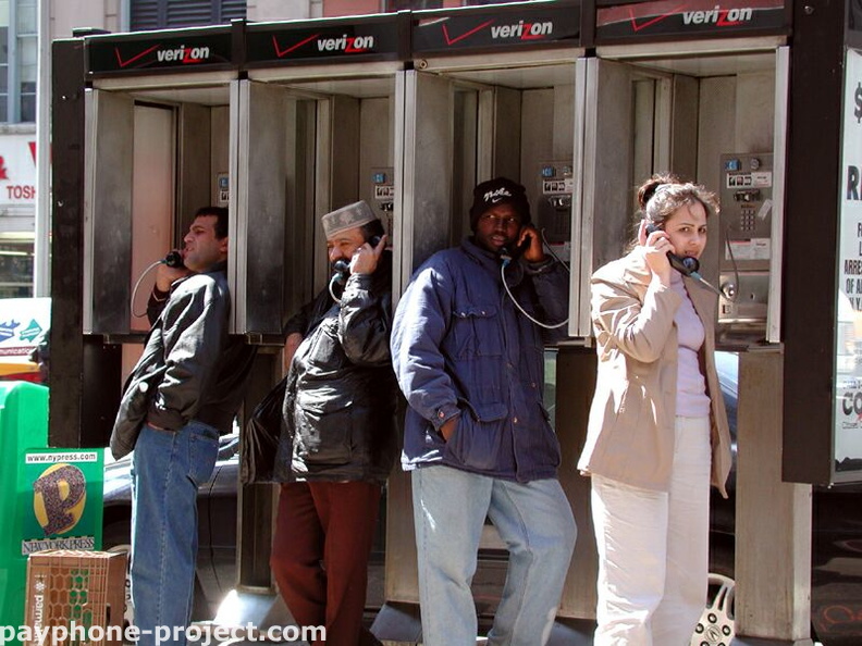 Talking on the Verizon