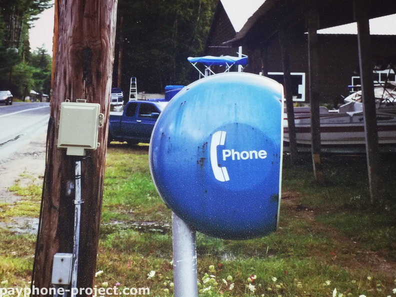 Birds Marine Raquette Lake NY Working Egg Shell Phone Booth 1