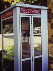 Sandy Point Motel Long Lake NY Non Working Phone Booth 1