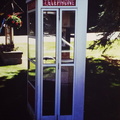 Sandy Point Motel Long Lake NY Non Working Phone Booth 2