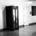 Mountaineer Hotel Mezzanine Level Williamson WV Wood Phone Booth