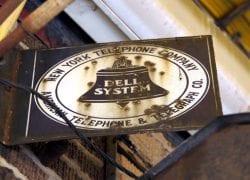 Old Bell Seal Sign