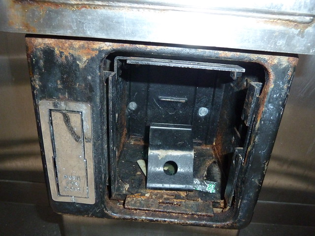 Gored. A Murdered Payphone Coinbox.