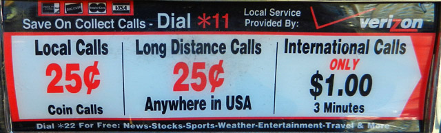 The Best Free Call You Can’t Make From a Payphone