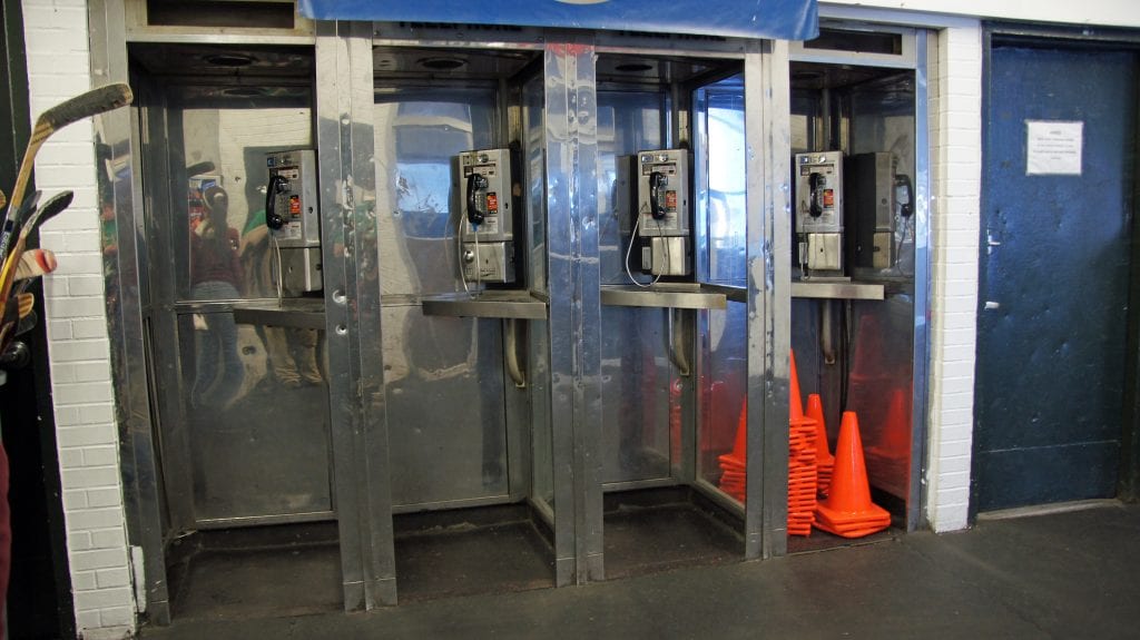 Phone Booths at Central Park