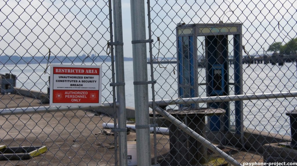 Lonely Phone Booth on Yankee Pier