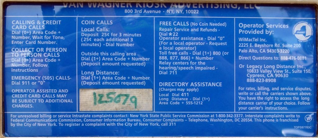 Van Wagner Owns This Verizon-Branded Payphone