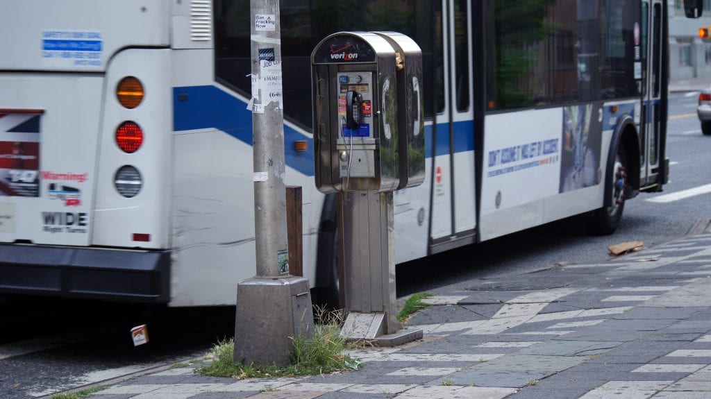 Dead Verizon Payphone in Long Island City