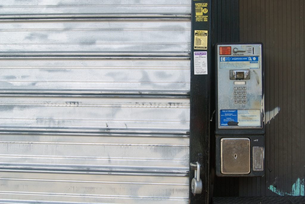 Greenpoint Avenue Abandoned Payphone