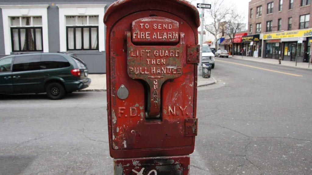 Red Call Box
