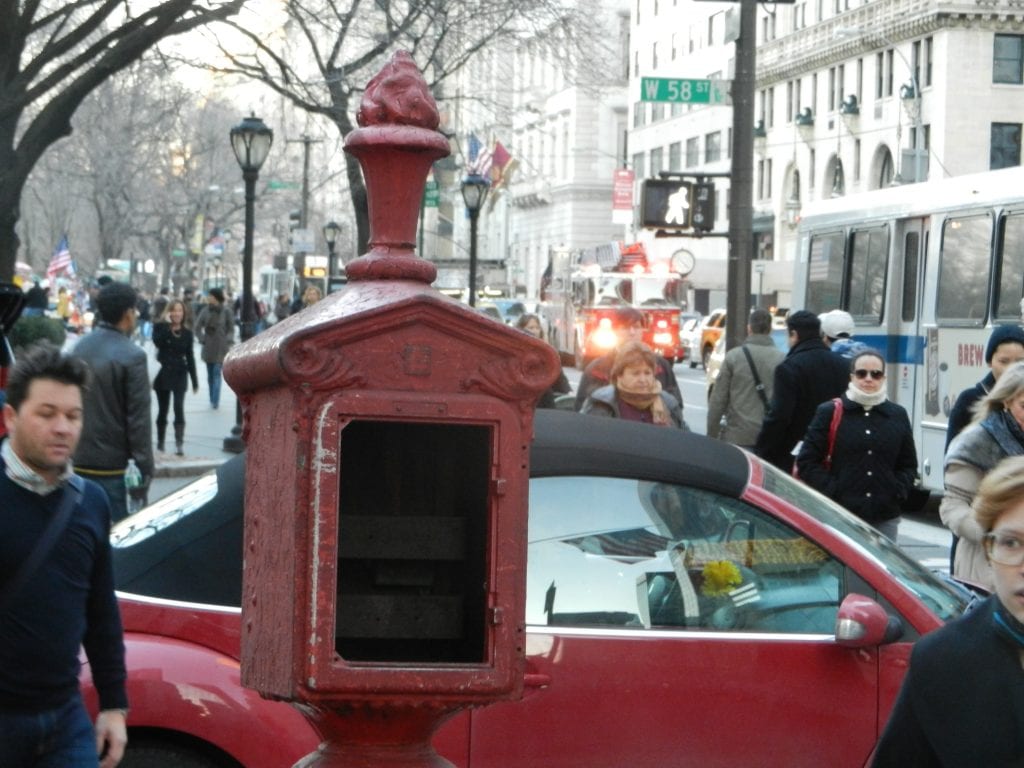 NYC Red Call Box