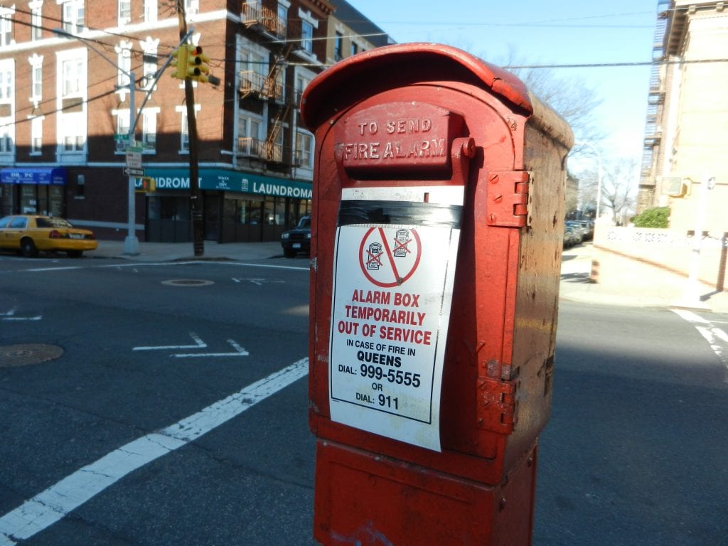 Call Box Out of Service