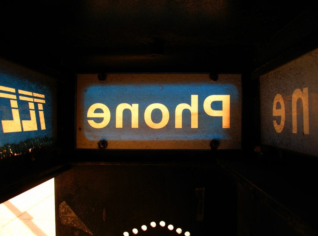 Inside a TCC Teleplex Payphone
