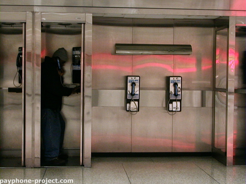 Payphone Action Shot, Rockefeller Center