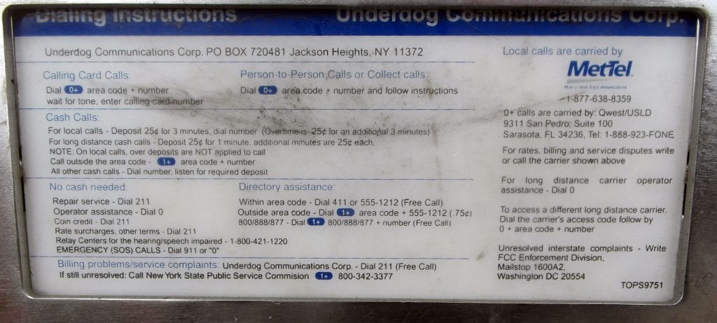 Underdog Communications: The Fine Print