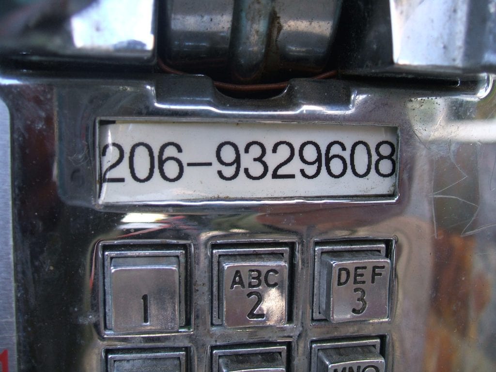 Seattle Payphones, June 2013