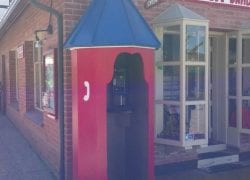 Phone Booth: Solvang, California