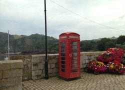 Working Phone Box: Ilfracombe, In the County of Devon